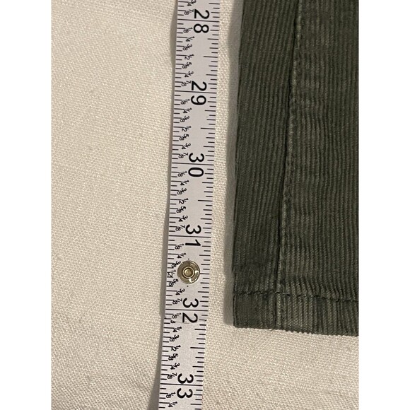 Free People Pants 32 Green We the Free Jayde Cord High Rise Flare  Corduroy NWT - Picture 7 of 13
